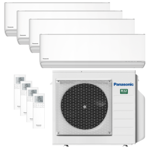 Condizionatore Panasonic  CU-4Z68CBE Panasonic Inverter - R32. Quadri Split 7+9+12+12