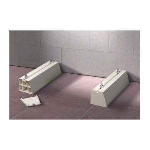 Supporto a pavimento SPE 3 - PVC - Lunghezza 350